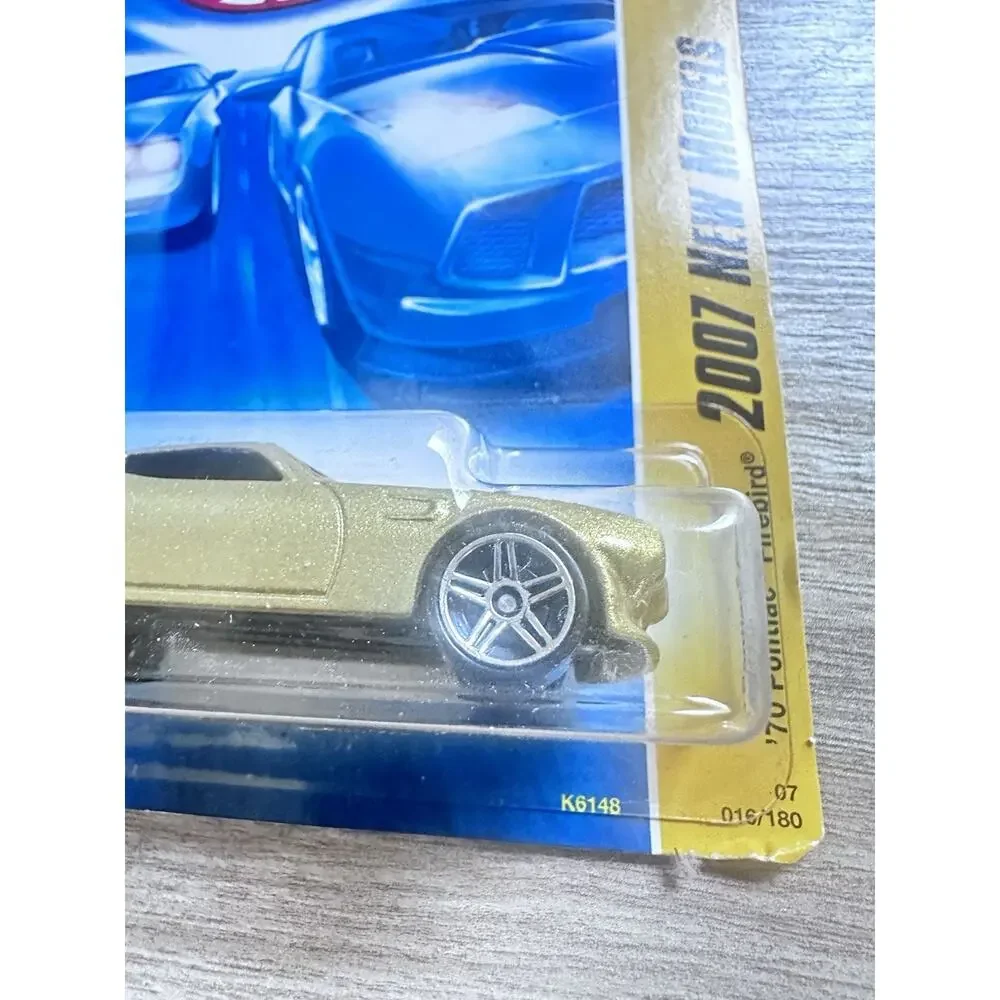 2007 Hot Wheels #16 New Models 16/36 '70 PONTIAC FIREBIRD Gold w/Chrome H51